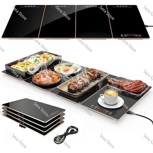 4-in-1 Modular Electric Food Warming Tray