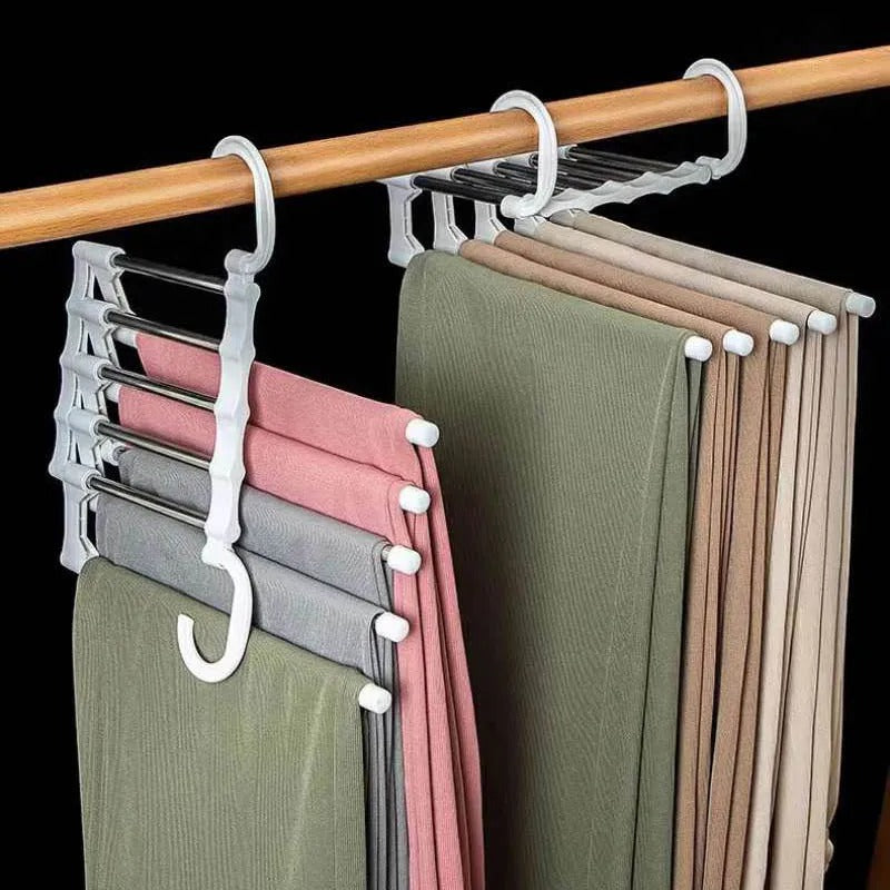 6-in-1 Multi-functional Retractable Pants Hanger