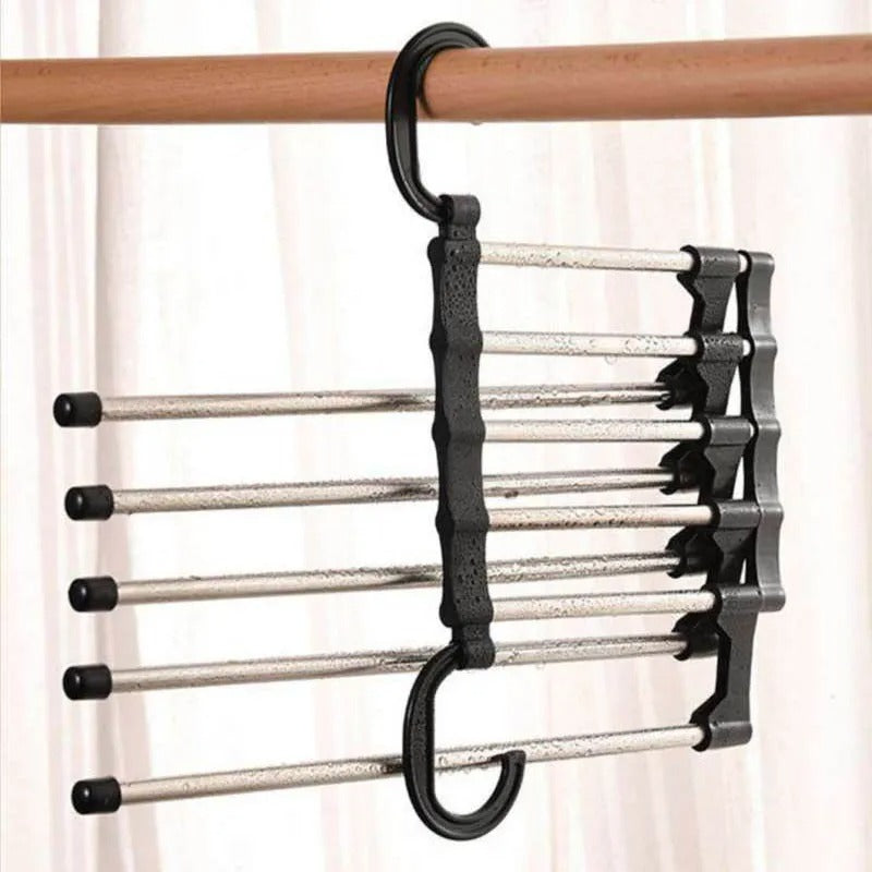 6-in-1 Multi-functional Retractable Pants Hanger