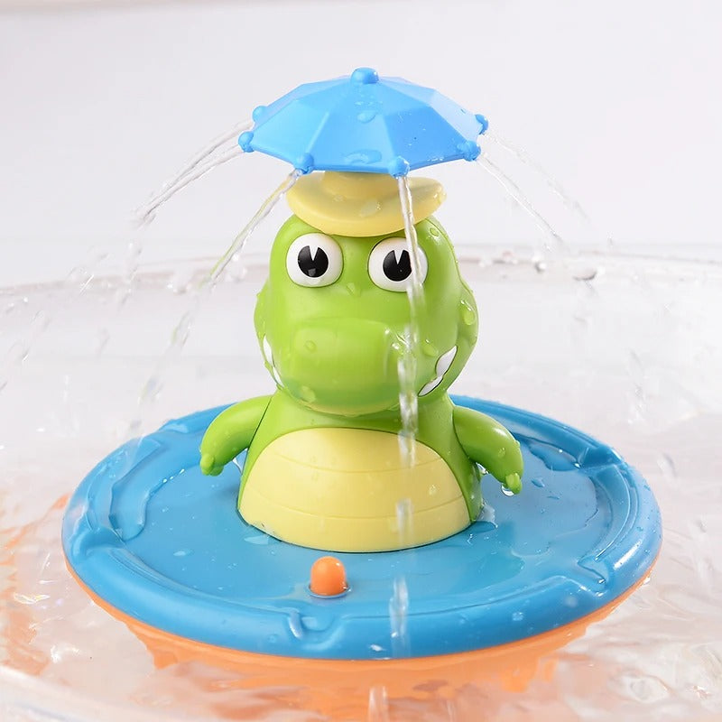 Automatic Water Sprinkler Crocodile Bath Toy