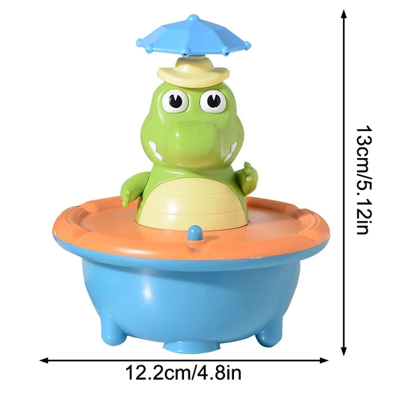 Automatic Water Sprinkler Crocodile Bath Toy