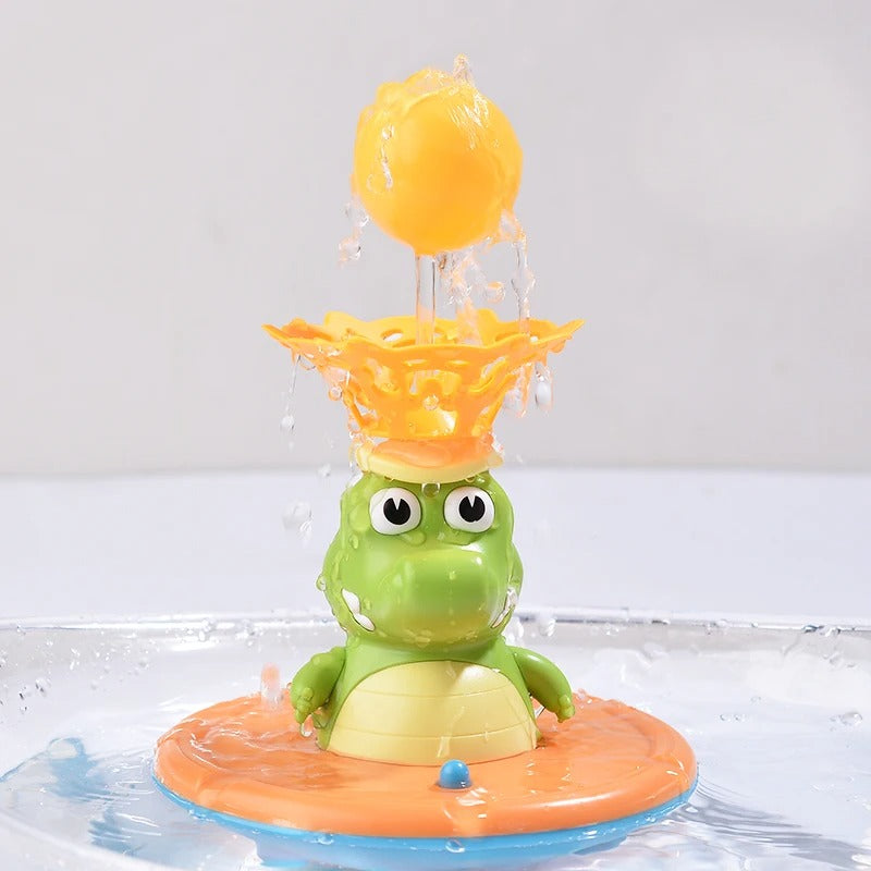 Automatic Water Sprinkler Crocodile Bath Toy