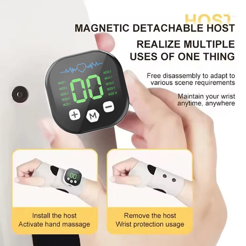 Cordless EMS Electric Wrist Massager and Support Wrap