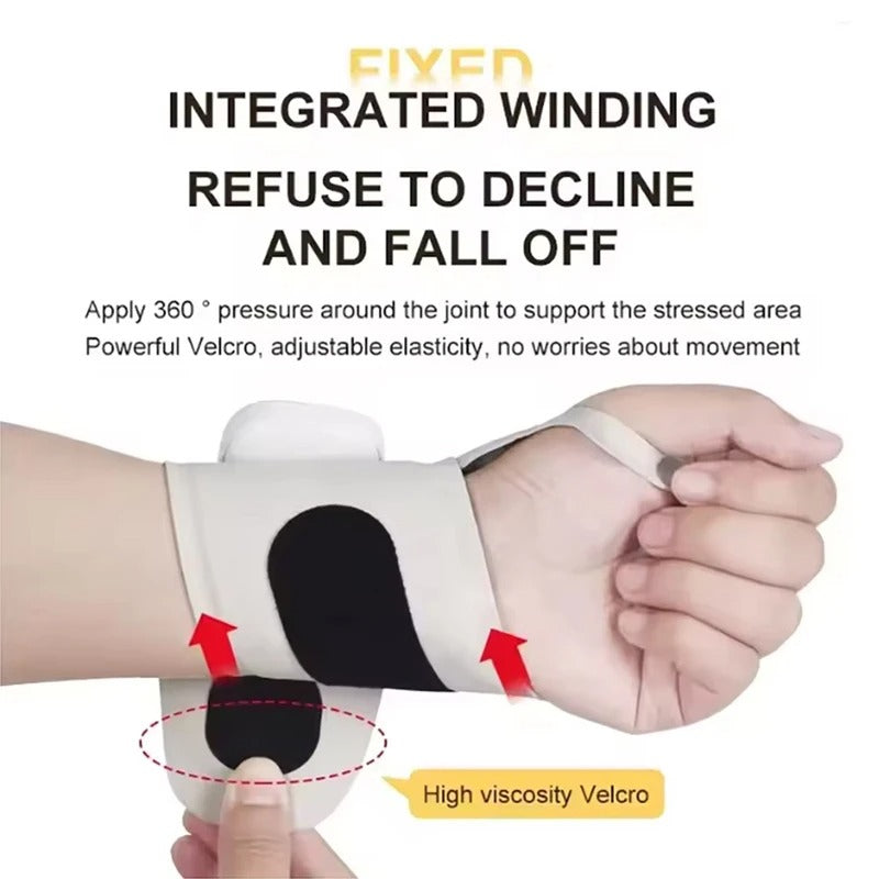 Cordless EMS Electric Wrist Massager and Support Wrap