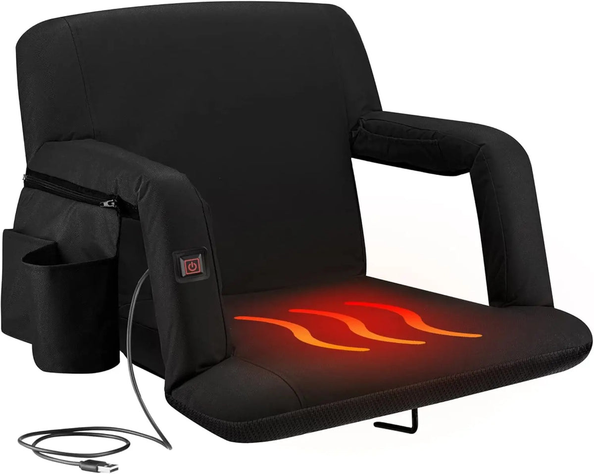 Heated Reclining Stadium Seat