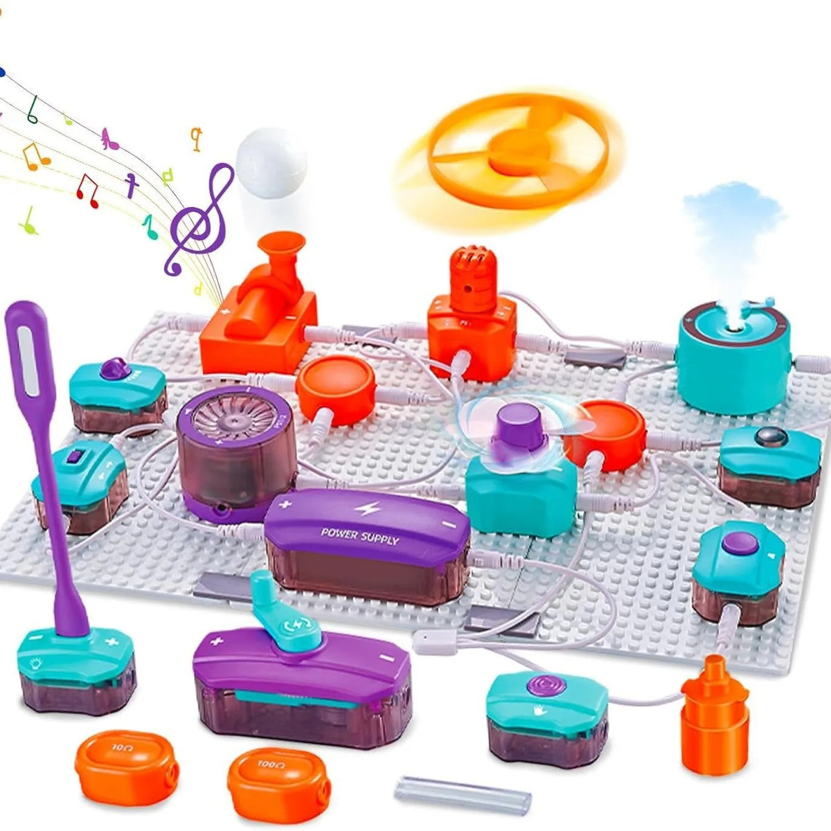 Kids Activity  Electronic Circuit Building Blocks Kit