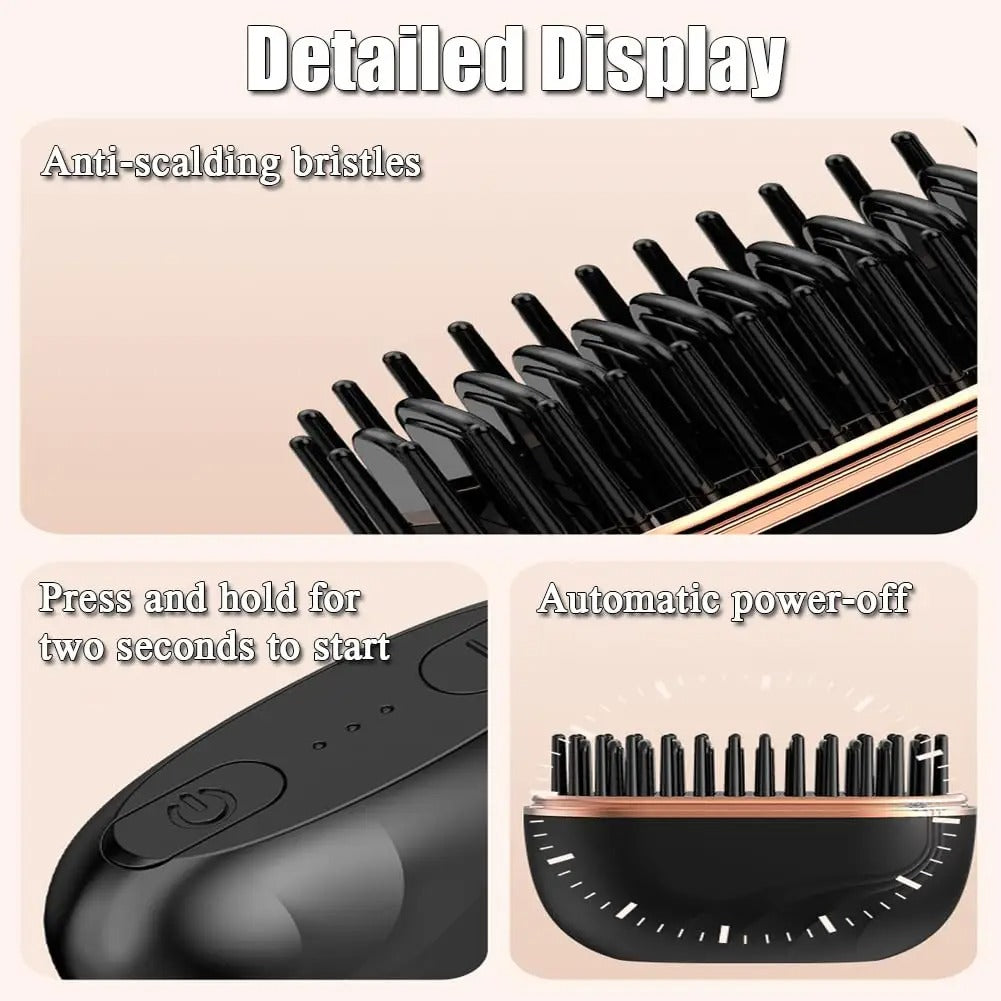 Pocket Hair Comb Straightner