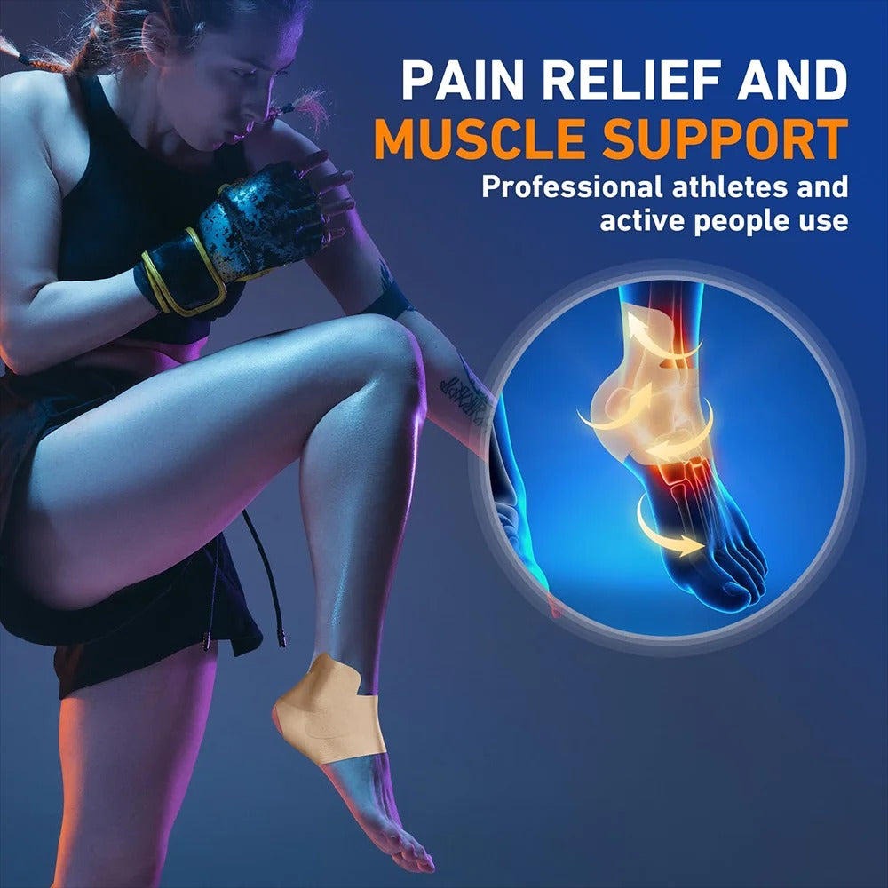 Pre-cut Ankle Support