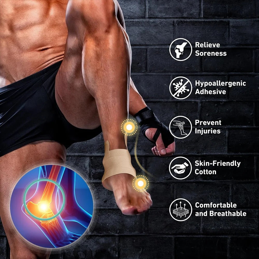 Pre-cut Ankle Support