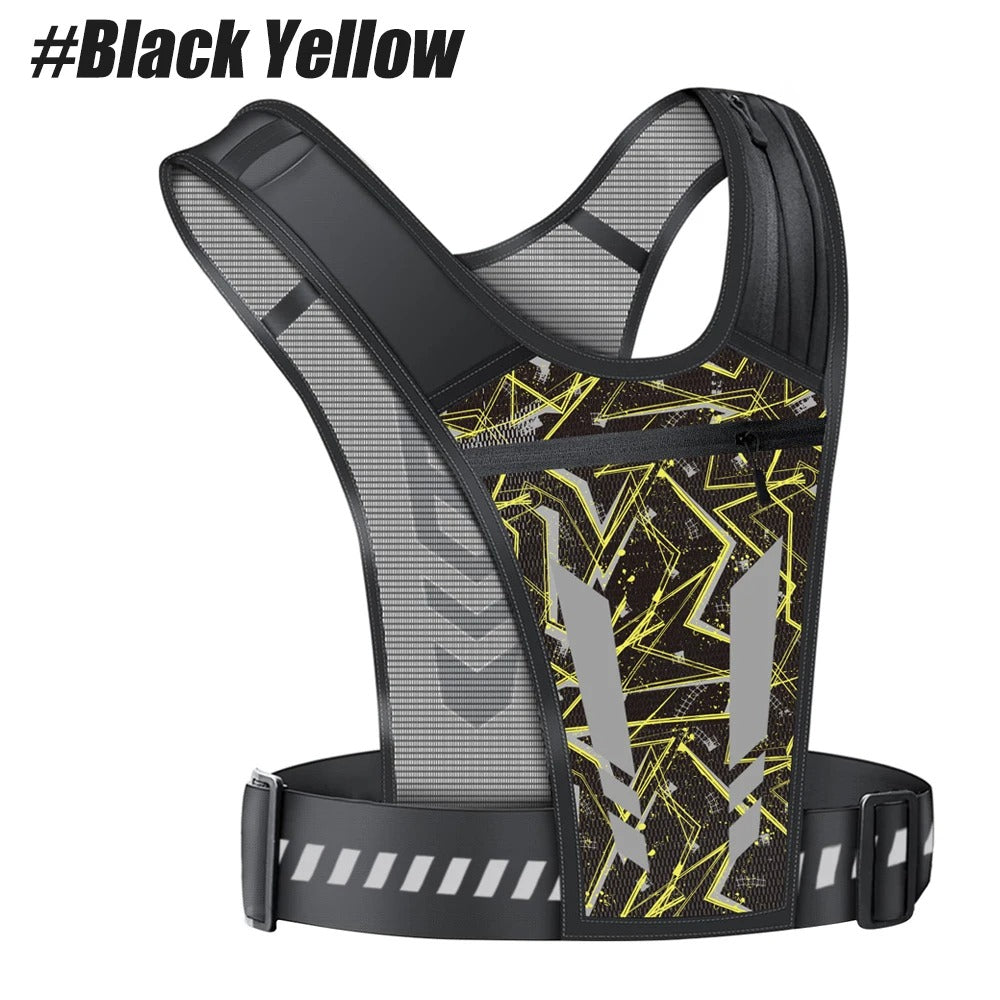 Reflective Running Phone Vest