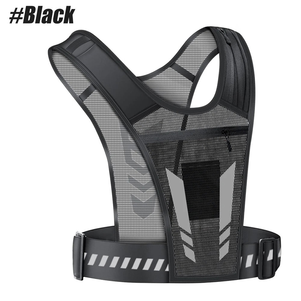 Reflective Running Phone Vest