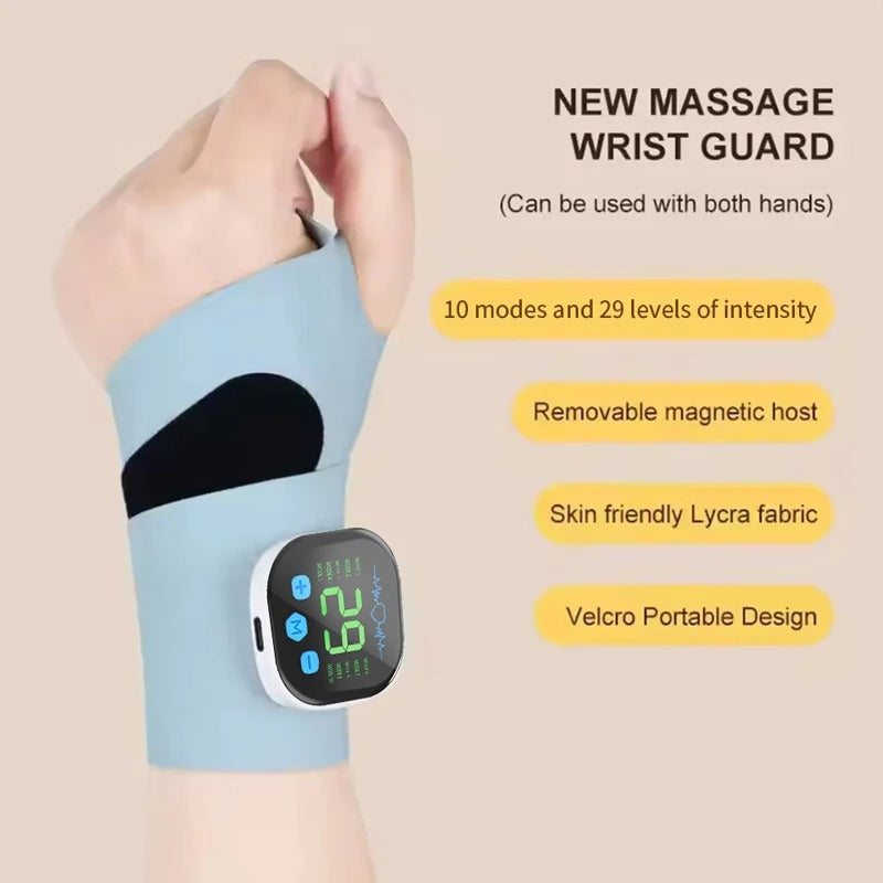 Cordless EMS Electric Wrist Massager and Support Wrap
